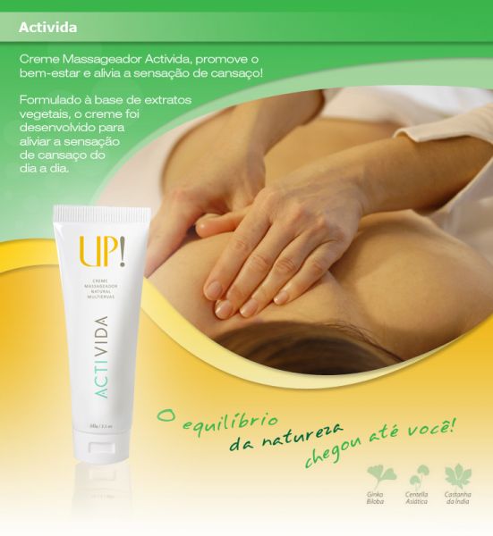 Creme Massageador Activida Up Essencia